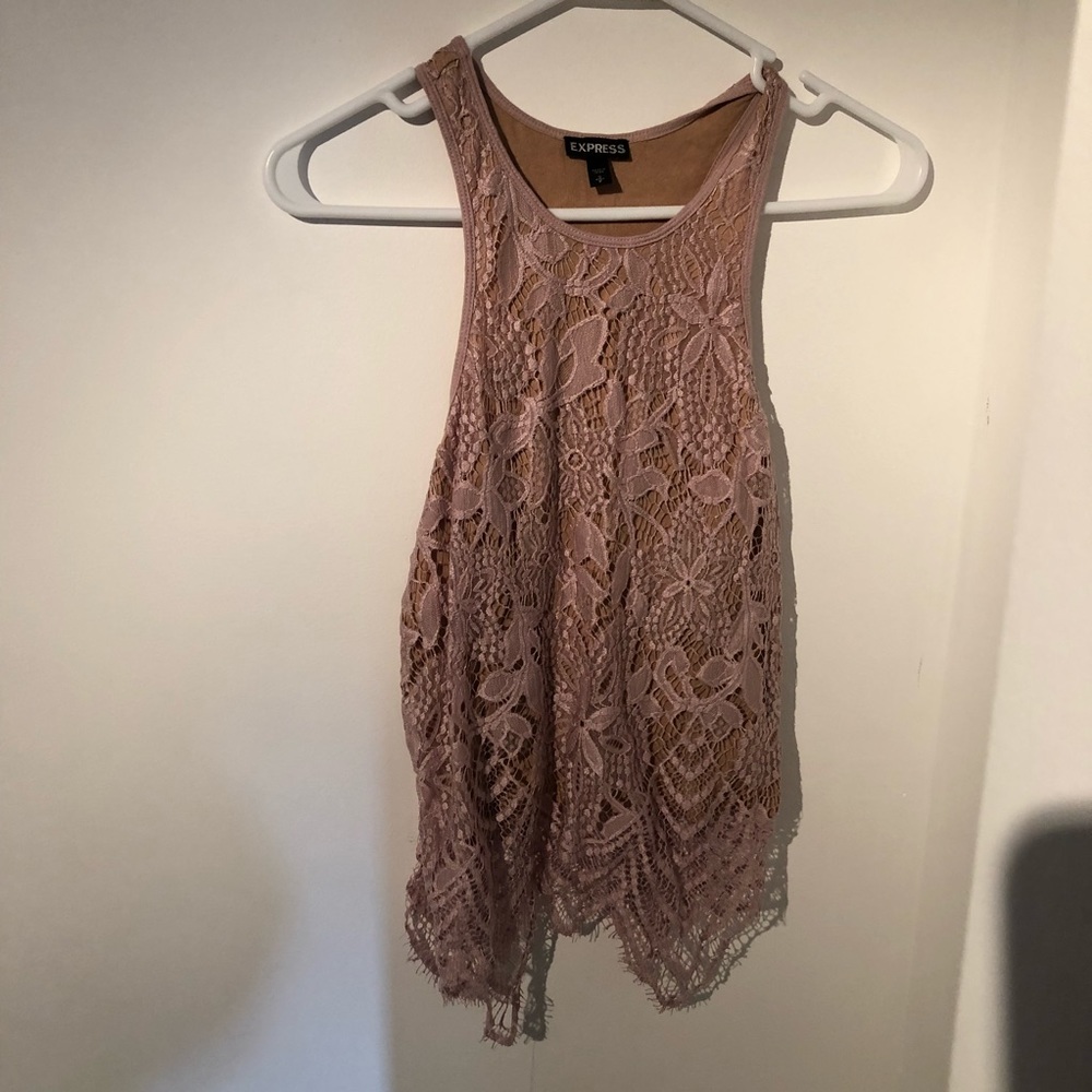 Lace tank